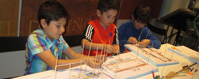 Taller infantil Alambres y galletas para construir el Prerrománico